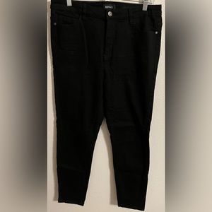 Buffalo by David Bitton IVY Hi Rise Skinny Black Jeans Size 30